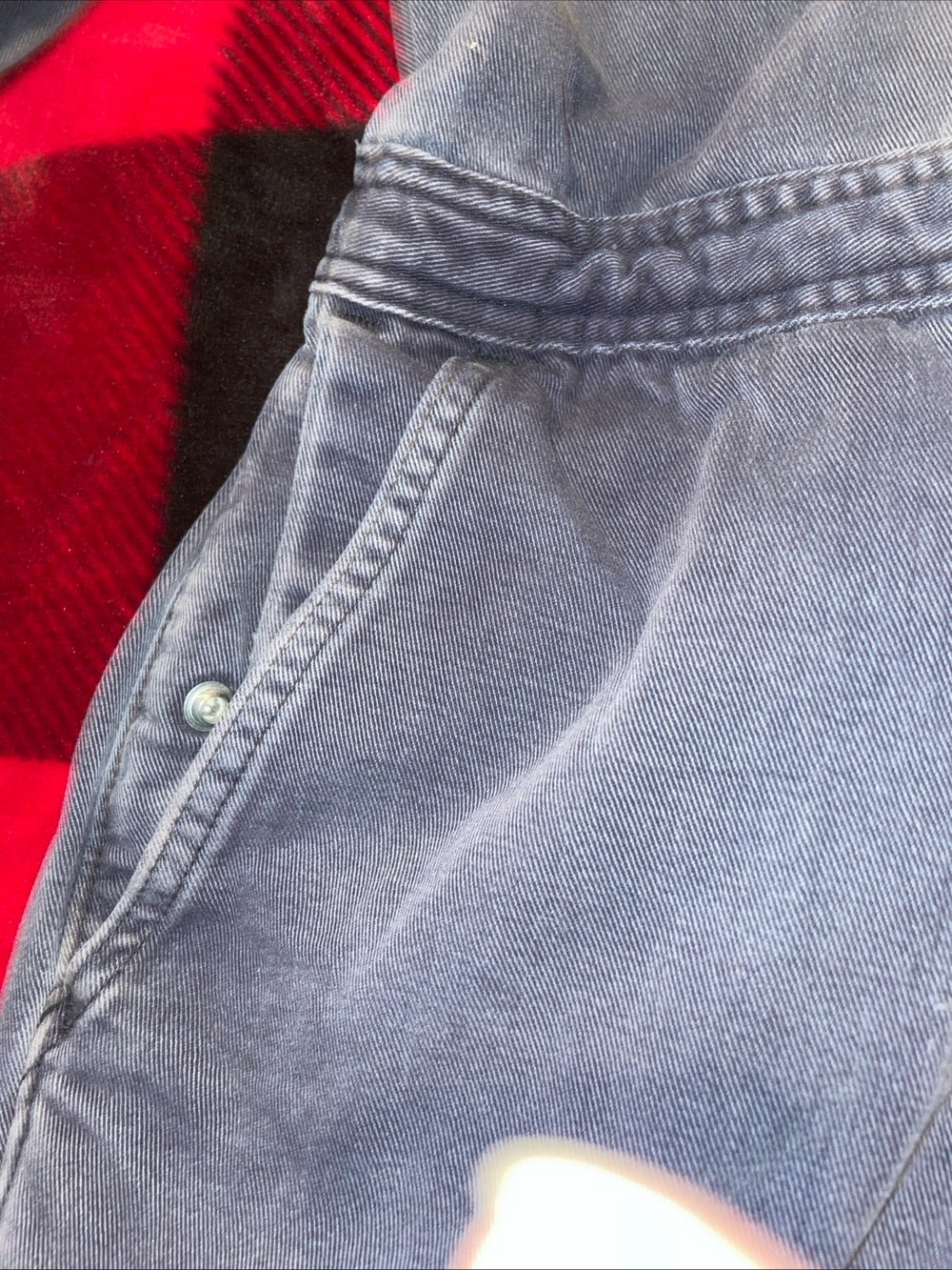 Carhartt Men's Blue Relaxed Denim Coverall Jeans - Picture 7 of 13